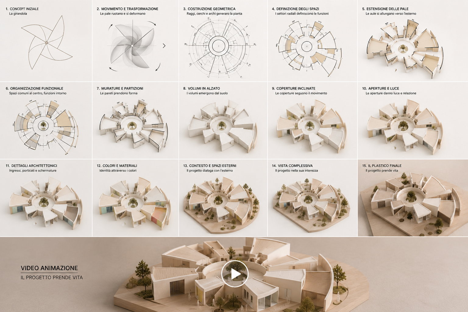 Sequenza di sviluppo del concept