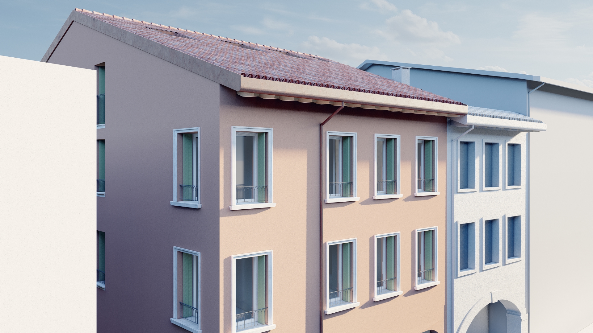 Render terrazzo esterno